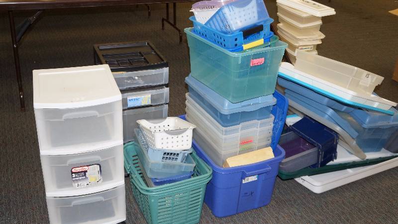 Lot of Storage Containers & Chests