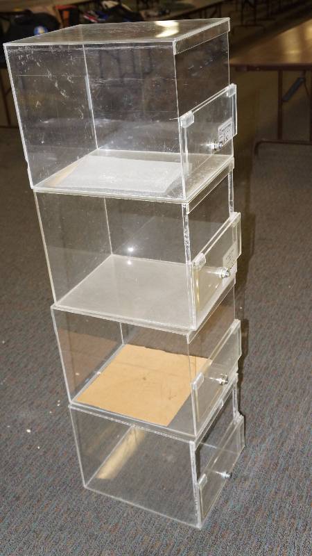 Lot of 4 Pull Tab Boxes
