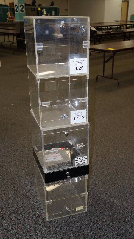 Lot of 4 Pull Tab Boxes