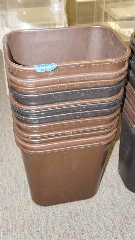Lot of 12 Waste Baskets