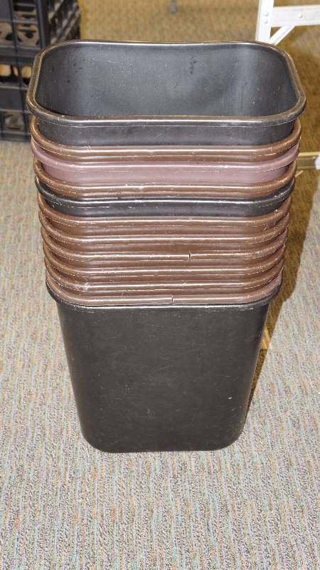 Lot of 12 Waste Baskets