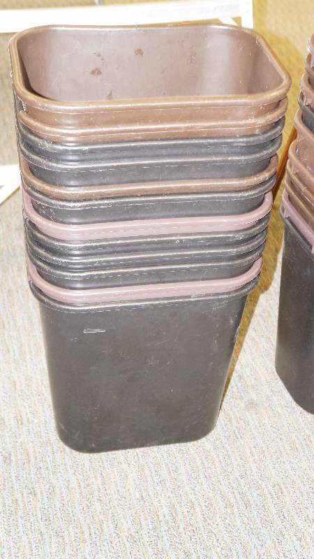 Lot of 12 Waste Baskets