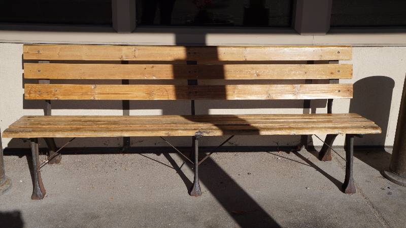 Outdoor Wood Bench