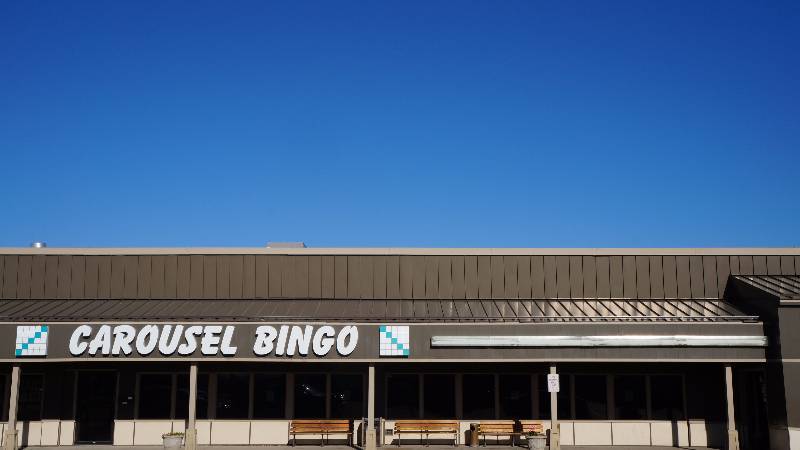 Lighted Outdoor Signage Carousel Bingo