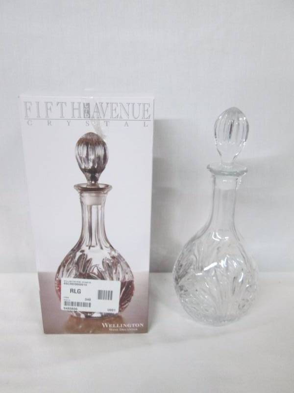 lot 80 image: Wellington Wine Decanter