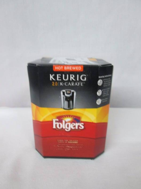 lot 76 image: Keurig K-Carafe Folgers Classic Roast 7-Pack