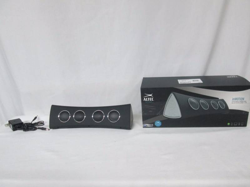 lot 28 image: Altec Lansing InMotion Bluetooth Speaker