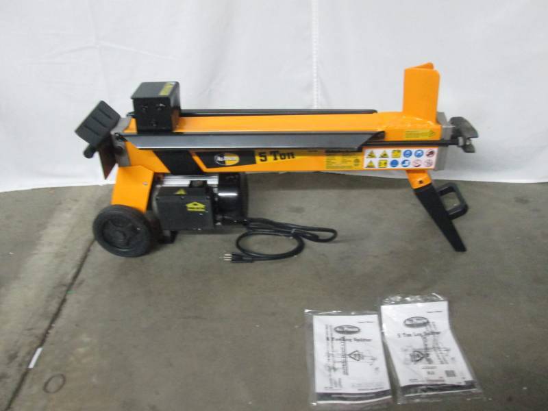 lot 8 image: All Power 5-Ton Electric Log Splitter