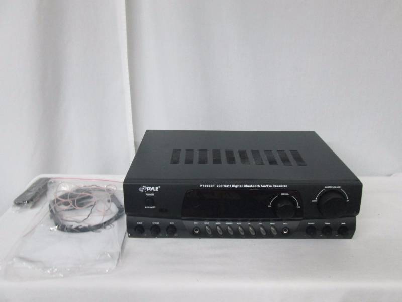 lot 19 image: Pyle Digital Receiver with Bluetooth