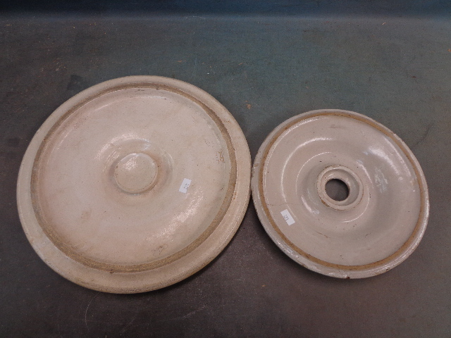 lot 35 image: Crock Lids