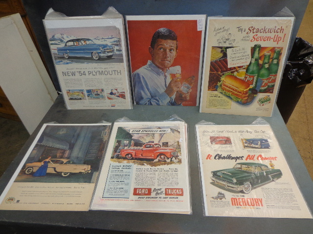 lot 44 image: Old Advertisements