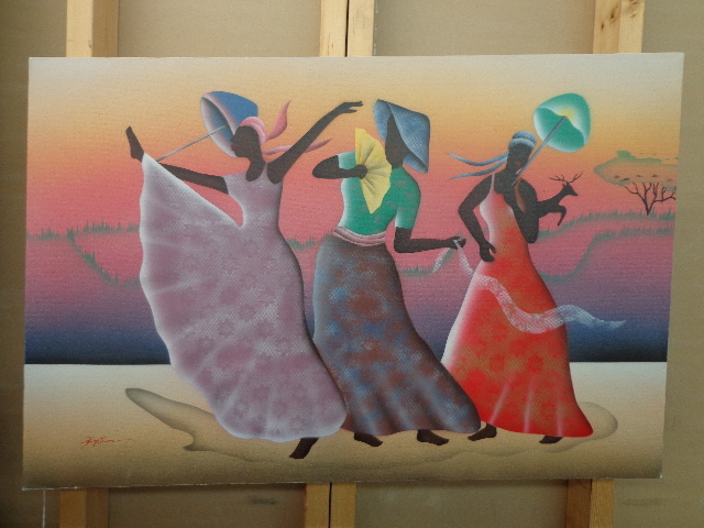 lot 52 image: Canvas Art Work