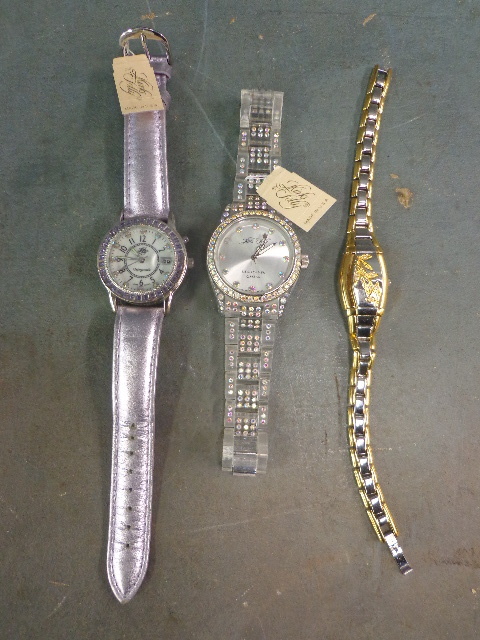 lot 60 image: 3 Womens Watches