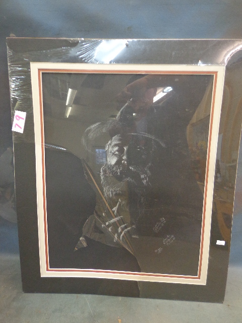 lot 79 image: Cowboy Portrait