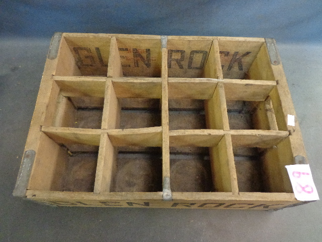 lot 89 image: Wooden Bottle Crate