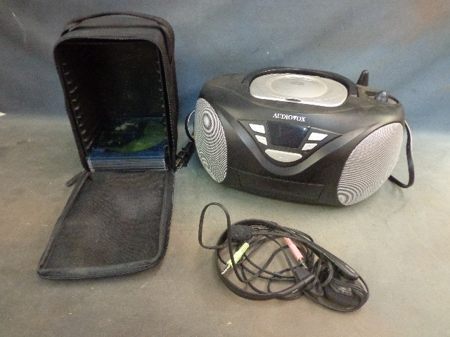 lot 90 image: Aduiovox CD Player
