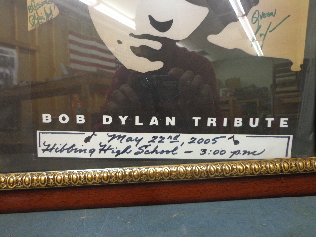 lot 94 image: Bob Dylan Tribute Picture