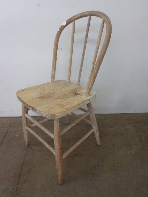 lot 117 image: Wooden Chair