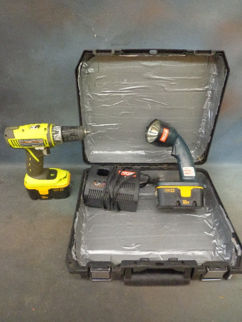 lot 148 image: ROYOBI 18 VOLT Cordless Drill