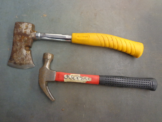 lot 156 image: Hatchet & Hammer