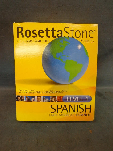 lot 185 image: Rosetta Stone Spanish