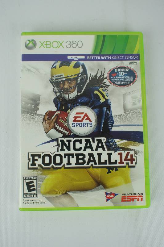 XBOX 360 NCAA Football 14