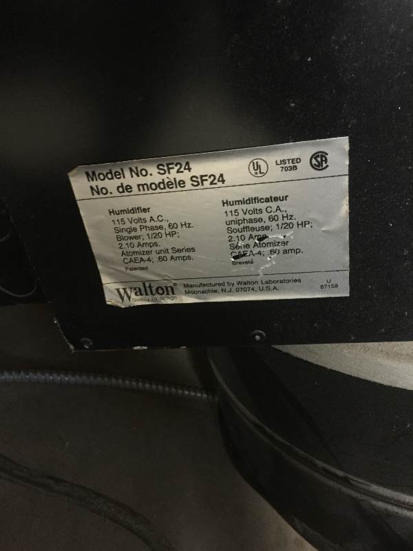 Humidifier Fan