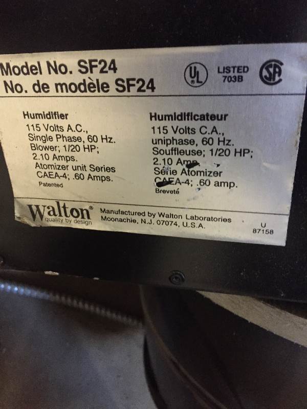 Humidifier Fan