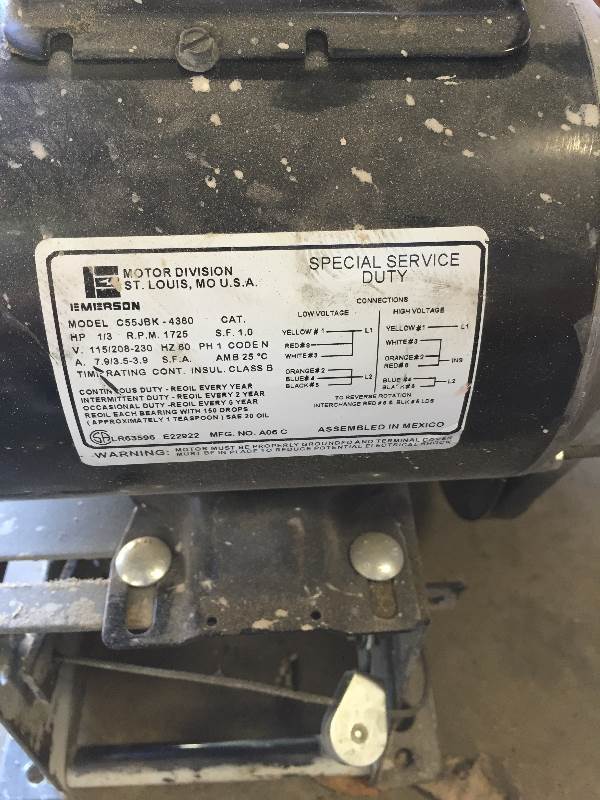Garage Door Motor