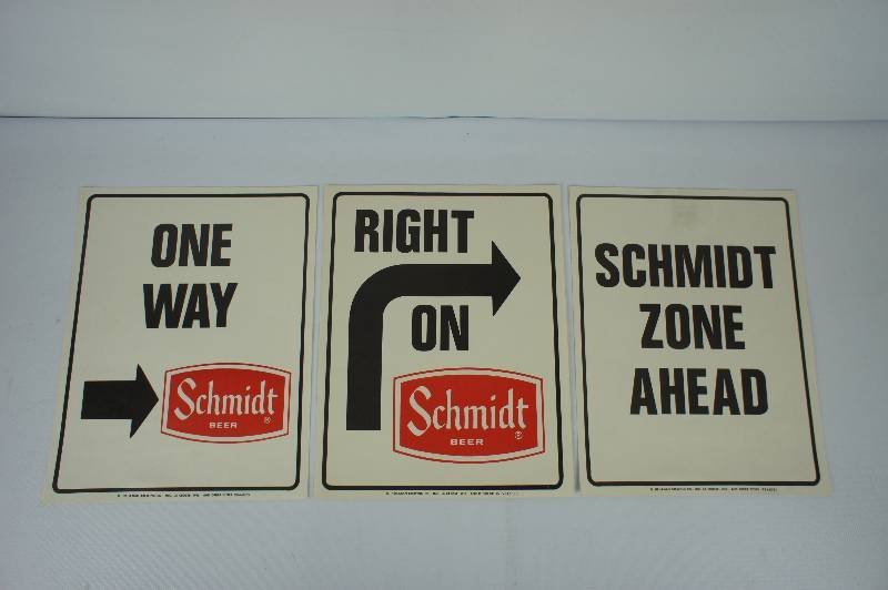 lot 40 image: Schmidt Paper Street Signs