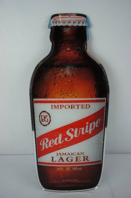 lot 64 image: Red Stripe Jamaican Lager Sign
