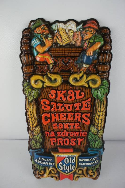 lot 90 image: Old Style Heilmans Cheers In Six Languages