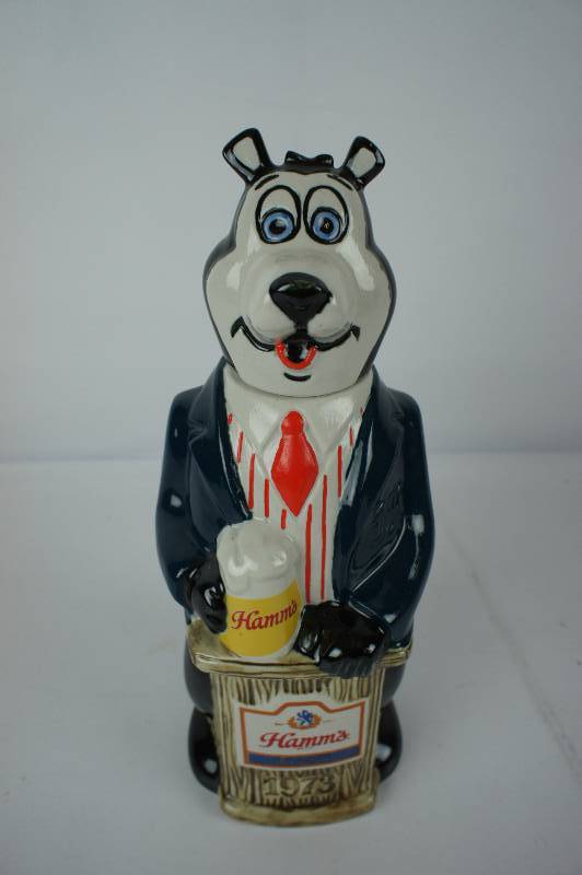 lot 94 image: Hamms Beer 1973 Bartender Decanter