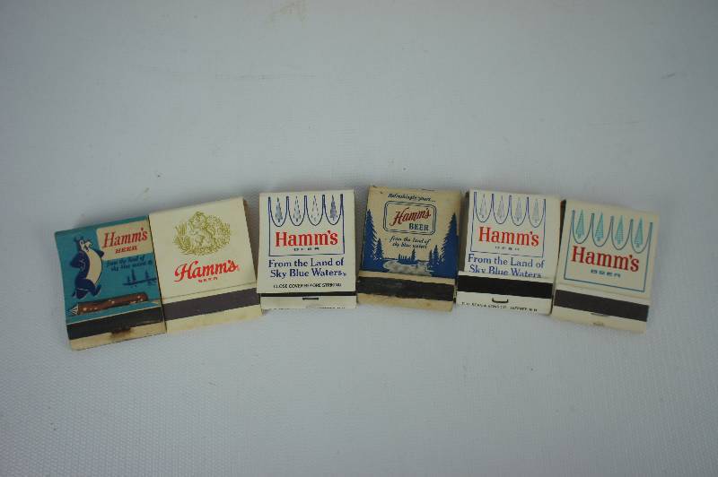 lot 115 image: Hamms Beer Vintage Match Books