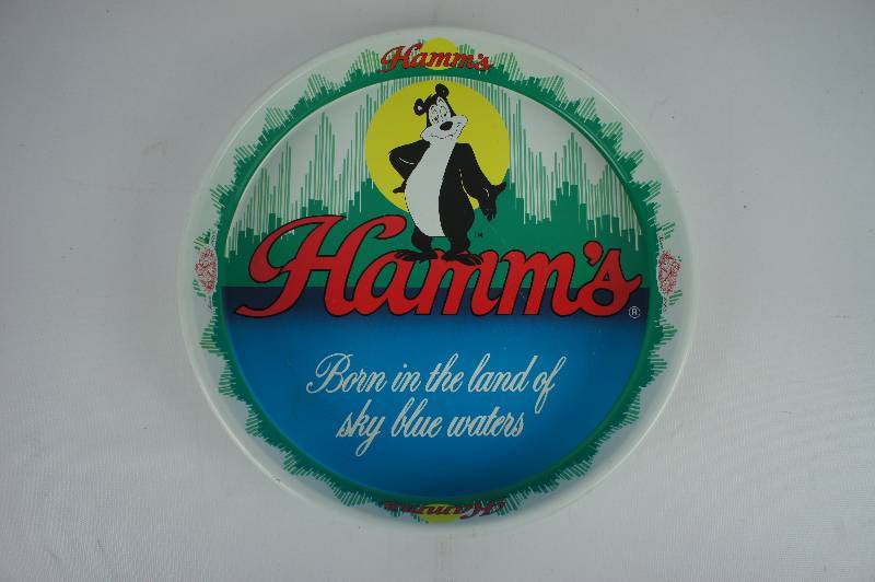 lot 128 image: Hamms Beer 13 Serving Tray