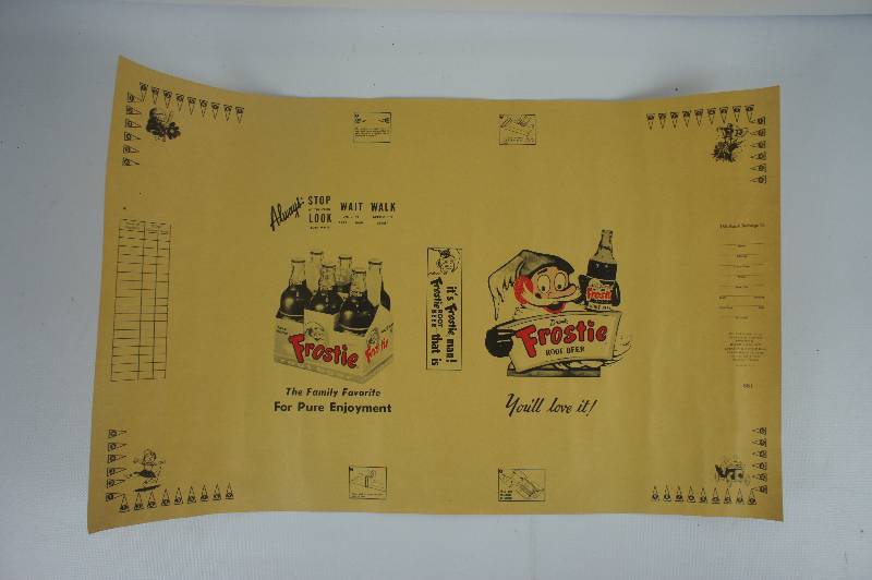 lot 133 image: Frostie Rootbeer  Scoreboard - Book Cover