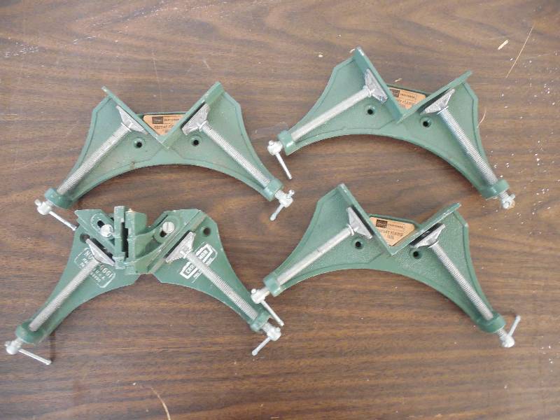 (4) Sears Craftsman Corner Clamps