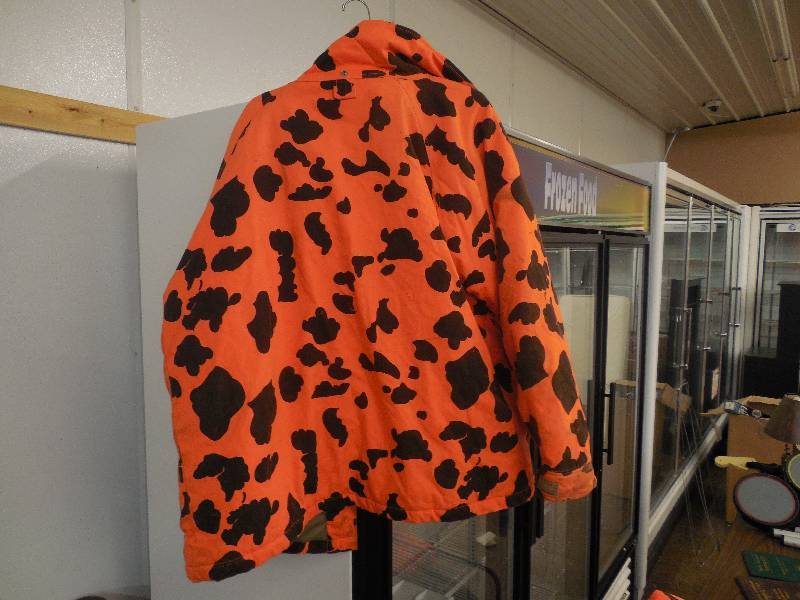 ORANGE HUNTING COAT XL