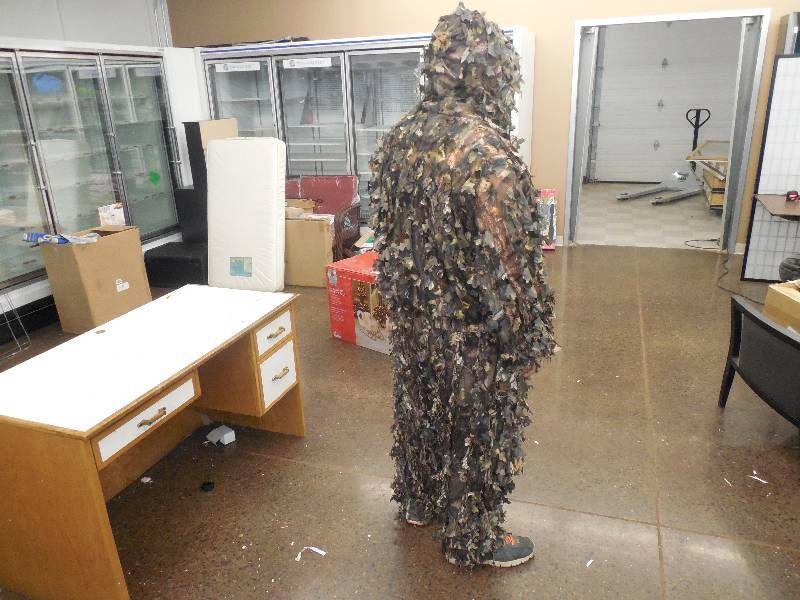 GHILLIE SUIT COAT AND PANTS XXL