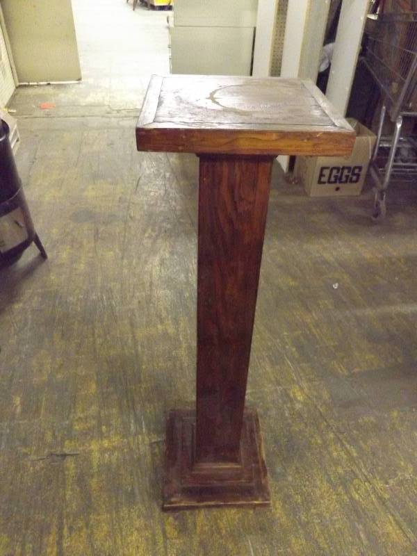 Vintage Wooden Plant Stand