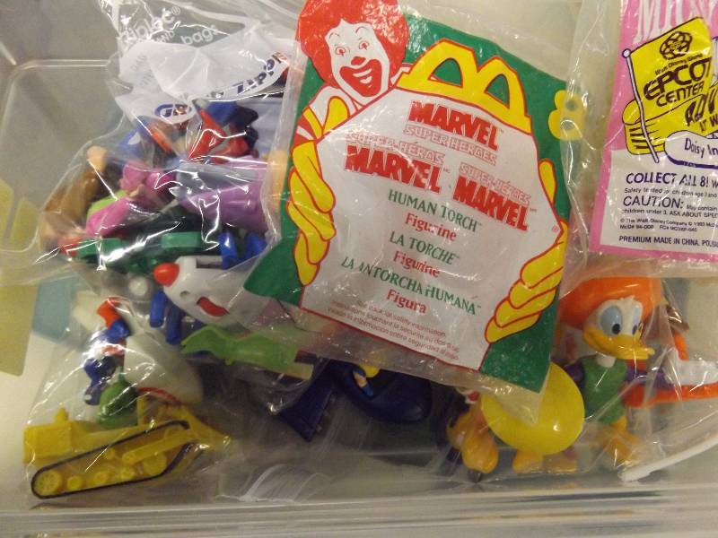 McDonalds Epcot Center, Spiderman, Hardees Marvel