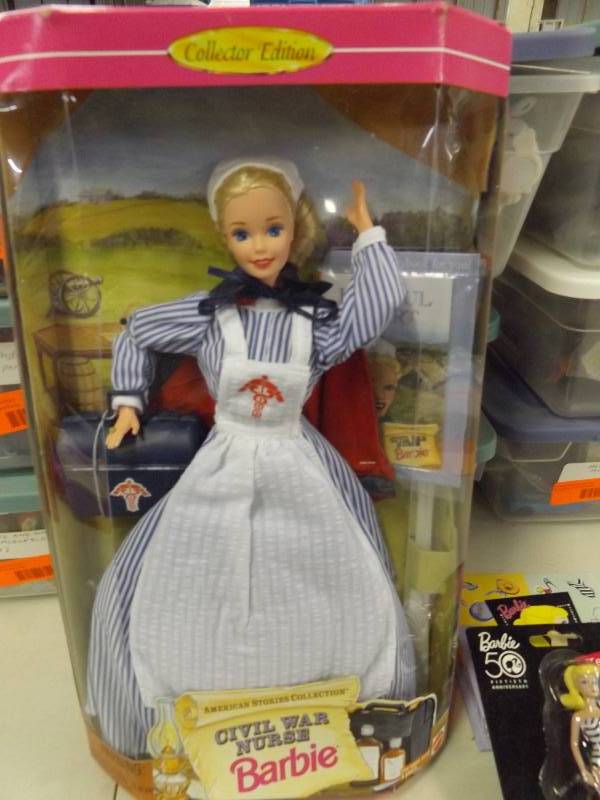 Barbie Civil War Nurse, Keychain, Notepad