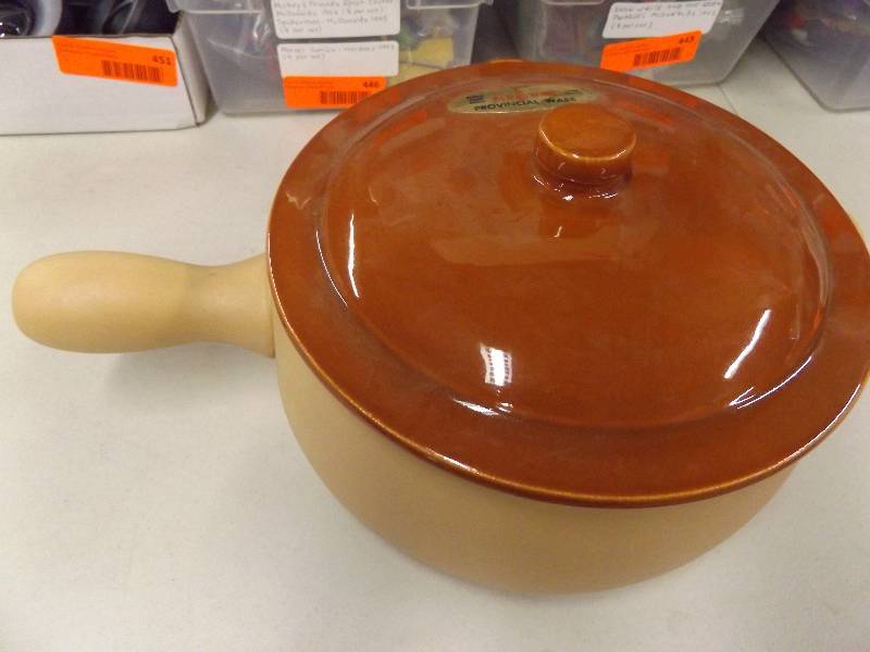 Red Wing Provincial Ware Bean Pot