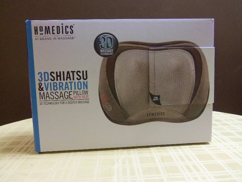 Homedic Shiatsu Massage Pillow with Heat
