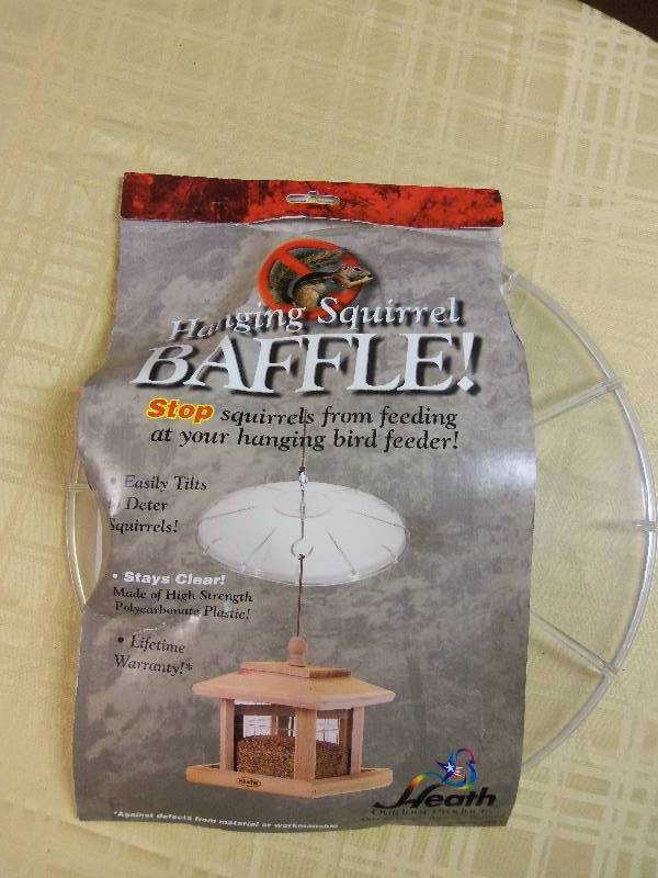Hanging Squirrel Baffle