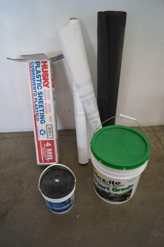 House Wrap, Driveway Sealer and More