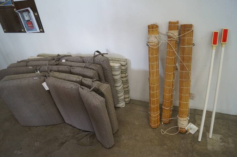 Bamboo Shades, Patio Cushions