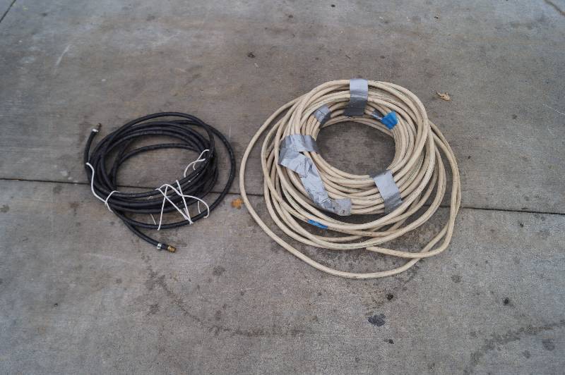 Electrical Wire and Air Hose