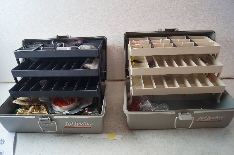Tackle Boxes with Tackle