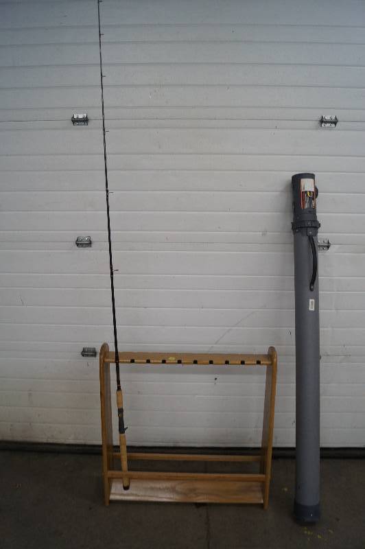 Rod Holder, Rod and Rod Case